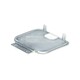 COUVERCLE MARCHE PIED RAL 9010